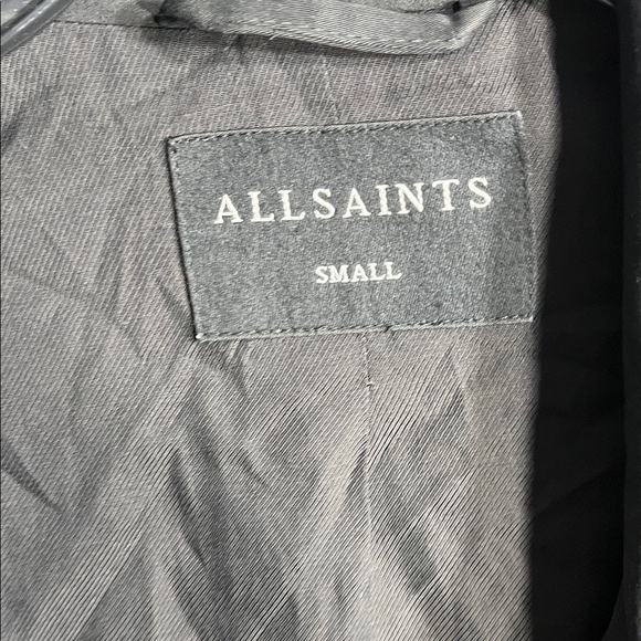 All Saints Black Jacket - Picture 3 of 4